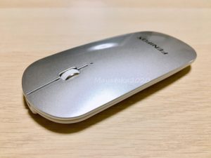 『FENIFOX Bluetooth ワイヤレスマウス』の大きさと重さ