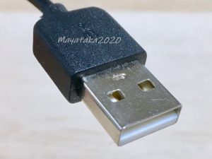 USBケーブルのジャック(タイプA)