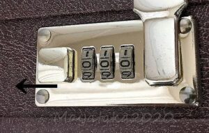 ナンバーロックの開け方 その1