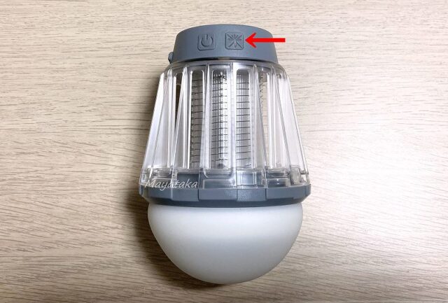 殺虫灯（波長360～400nmのUVライト）その２ 殺虫灯のスイッチ