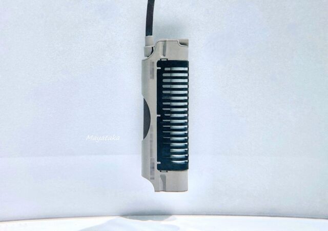 実際に 水中に入れると こんな感じ( 縦 )その 2