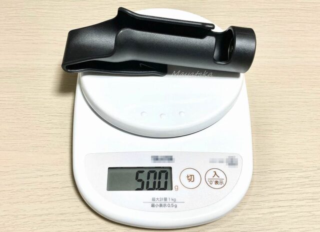 OLIGHT Seeker 4 Pro の 各重量 その 3