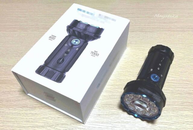 OLIGHT Marauder miniの仕様と使い方を解説!【最大7,000lm】