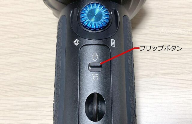 遠 距 離 ・ 近 距 離 切 替 え ボ タ ン ( フ リ ッ プ ボ タ ン ) その 1